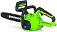 Пила аккумуляторная цепная GreenWorks G40CS30IIK4 12&quot; c АКБ 4 А/ч и ЗУ (PRC, 40В, 3/8&quot;-1.1-52E, 2.74 кг)