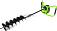 Мотобур аккумуляторный GreenWorks GC-AUGER с шнеком 20 см. без АКБ и ЗУ (PRC, BL 82В, 110 Нм, для одного/двух операторов, реверс, 19.5 кг)