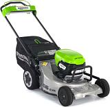 Газонокосилка аккумуляторная самоходная Greenworks LM221S с 2 АКБ 8 А/ч и двойным ЗУ