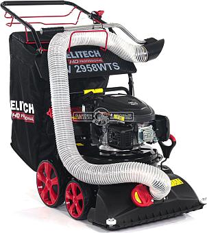 Садовый пылесос бензиновый Elitech GV 2958WTS самоходный (PRC, 58 см, Loncin 166 см3, 150 л., шланг в комплекте, 38 кг)