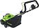 Вертикуттер - аэратор аккумуляторный GreenWorks GD40SC38IIK4 с АКБ 4 А/ч и ЗУ (PRC, BL 40В, 38 см, пружины + ножи, 45 л, 12 кг)