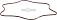 Ремень Cub Cadet 754-04329A / 954-04329A привода деки для райдера 54&quot; / 137 см.