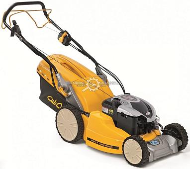 Газонокосилка бензиновая Cub Cadet CC 46 SPBE-V (HUN, 190 см3, 6,0 л.с., 2в1, самоход., эл.запуск, вариатор, 70 л, 46 см, 50 кг), запуск с ключа