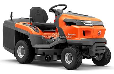 Садовый трактор Husqvarna TC 215T (USA, Husqvarna HV 586AE, 586 куб.см., гидростатика, травосборник 300 л., ширина кошения 97 см., 259 кг)