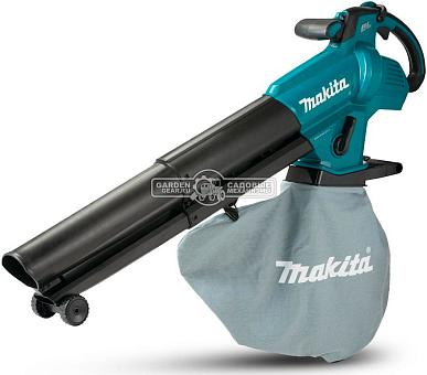 Пылесос - воздуходувка аккумуляторная Makita DUB187T001 с АКБ 5 А/ч и ЗУ DC18WS (PRC, LXT BL 18В, 64 м/с, 6.1 м3/мин, 25 л, 3.7 кг)