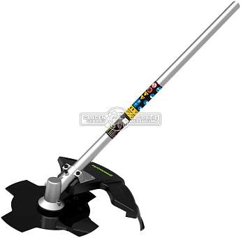 Насадка с 4-х лопастным ножом Greenworks 2934807 для мотокос с разъемом GD40BC / GD40BCB / GST1246 