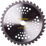 Нож с зубцами из твердого сплава Champion Ninja 36T 230 мм. 25,4 мм.