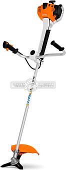 Бензокоса Stihl FS 410 (PRC, 42 куб.см., 2.0 кВт/2,7 л.с., длина - 177 см., 3-х лопастной нож DM 3F-300, леска - опция, 8.4 кг)