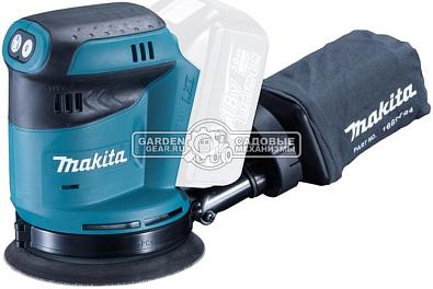 Эксцентриковая шлифмашина аккумуляторная Makita DBO180Z без АКБ и ЗУ (PRC, LXT 18V, Ø125 мм, 1.4 кг)