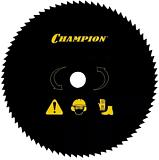 Нож с остроугольными зубцами Champion 80T 255 мм. 25,4 мм.