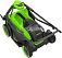 Газонокосилка аккумуляторная GreenWorks GD40LM361 с АКБ 4 А/ч и ЗУ (PRC, BL 40В, 36 см, пластик, мульчирование, 40 л, 13 кг)
