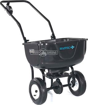Тележка - разбрасыватель для удобрений, песка и реагентов Haitec HT-GS30 (PRC, ширина разброса 3.0 м, ёмкость 30 кг, пневмоколеса 20 см)