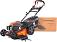 Газонокосилка бензиновая Holzfforma LC251V (PRC, 51 см, 196 см3, 3 в 1, Quattro Blade, вариатор, 65 л, 35 кг)