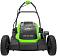 Газонокосилка аккумуляторная GreenWorks GD40LM361 с АКБ 4 А/ч и ЗУ (PRC, BL 40В, 36 см, пластик, мульчирование, 40 л, 13 кг)