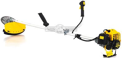 Бензокоса Champion T444S-2 Pro (PRC, 41.5 куб.см., 1.6 кВт/2.2 л.с., диск 40T/255 + леска 2.4 мм, неразборная, 7.1 кг)