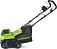 Вертикуттер - аэратор аккумуляторный GreenWorks GD40SC38IIK4 с АКБ 4 А/ч и ЗУ (PRC, BL 40В, 38 см, пружины + ножи, 45 л, 12 кг)