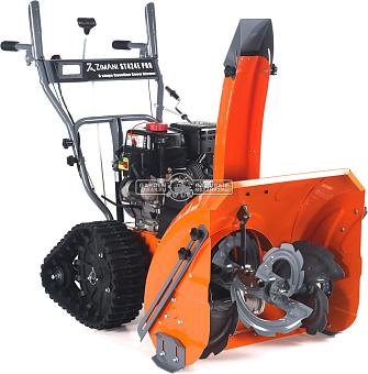 Снегоуборщик ZimAni ST424E PRO гусеничный (PRC, 61 см, LCT Storm Snow Force, 208 см3, скорости 6/2, фара, эл/стартер 220, 89 кг)