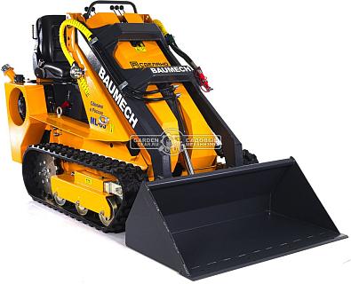 Универсальная машина мини-погрузчик Baumech ML-03 Pro + ковш универсальный 110 см., с двигателем Zongshen GB750 EFI V-Twin инжектор