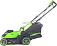 Газонокосилка аккумуляторная GreenWorks GD40LM411 с АКБ 5 А/ч и ЗУ (PRC, BL 40В, 41 см, пластик, мульчирование, 60 л, 16.5 кг)