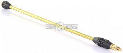 Латунная телескопическая штанга Volpi от 55 до 100 см., с латунным фитингом 1612R