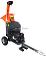 Измельчитель веток ZimAni LS 150 DP (PRC, Loncin 420 куб.см., 15 л.с., с эл. старт, дисковый, ветки до 100 мм, одноосный прицеп, 285 кг)