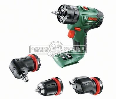 Дрель - шуруповерт ударная аккумуляторная Bosch Advanced Impact 18 QuickSnap без АКБ и ЗУ (PRC, 18В, 2 насадки + патрон, 1.4 кг)