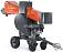 Измельчитель веток ZimAni BL 120 (PRC, Loncin 420 куб.см., 15 л.с. с электростартером, вал с 3-мя ножами, ветки до 120 мм, двуосный прицеп, 315 кг)