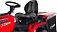 Садовый трактор ZimAni TC107HVD (PRC, Loncin 586 куб.см., гидростатика, дифференциал, травосб. 320 л, шир. кошения 107 см, LED панель, 195 кг)