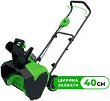 Снегоуборщик аккумуляторный Greenworks G40ST с АКБ 4 А/ч и ЗУ