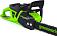 Пила аккумуляторная цепная GreenWorks GD40CS20X 16&quot; c АКБ 4 А/ч и ЗУ (PRC, BL 40В, 3/8&quot;-1.1-56E, 4.2 кг)