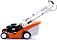 Газонокосилка бензиновая Stihl RM 443.0 (AUT, несамоходная, 41 см., B&S 550 EX OHV, 140 куб.см., пластик, 55 л., 23 кг.)