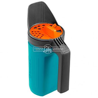 Разбрасыватель ручной для семян, удобрений и реагентов Gardena мини (емкость 1.2 л.)
