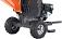 Измельчитель веток ZimAni LS 150 DH (PRC, Loncin 420 куб.см., 15 л.с., с эл. старт, дисковый, ветки до 100 мм, повор. желоб, одноосный прицеп, 250 кг)