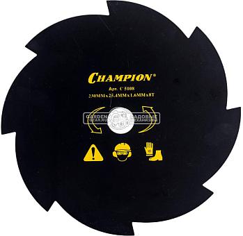 Нож для жесткой травы Champion 8T 230 мм. 25,4 мм.
