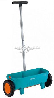 Тележка - сеялка для семян, песка и реагентов Gardena Classic 300 (GER, ёмкость 10 л., ширина 45 см.)