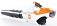 Воздуходувка аккумуляторная Stihl BGA 86 SET c АКБ AP300 и ЗУ AL300 (AUT, 36В Pro, макс. расход воздуха 780 м3/ч., скорость 69 м/с., 4,5 кг.)
