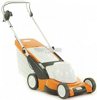 Газонокосилка электрическая Stihl RME 545.0 (AUT, 1600 Вт., 43 см., несамоходная, травосборник 60 л., пластик, 26 кг.)