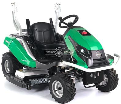 Садовый трактор для высокой травы и работы на склонах Caiman Anteo 4WD 137D2K (CZE, Kawasaki FS730 V-Twin, 726 куб.см., 132 см, дифференциал, 427 кг.)