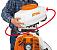 Опрыскиватель ранцевый бензиновый Stihl SR 450 (BRA, 63,3 куб.см., 2-MIX, 3,9 л.с., 14 л., 1300 м3/ч., до 14,5 м., сухое распыление, 12,8 кг.)