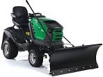 Садовый трактор Caiman Comodo Max 2WD 107D2C2 с отвалом 120 см и цепями на колеса