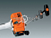 Бензиновый кусторез Stihl FS 450 K (GER, 44,3 куб.см., 2,1 кВт/2,9 л.с., ElastoStart, длина 164 см., диск 24 зуба KSB MZ 225-24, леска опция, 8,1 кг.)