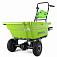 Тачка аккумуляторная самоходная GreenWorks G40GC с АКБ 4 А/ч и ЗУ (PRC, 40В, грузоподъемность 100 кг, 106 л, 2 вперед/1 назад, вес 35 кг)