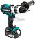 Дрель - шуруповерт аккумуляторная Makita DDF451RFE с 2 АКБ 3.0 А/ч и ЗУ (PRC, LXT 18V, 40 Нм, кейс, 2.1 кг)