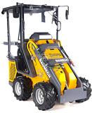 Универсальная машина мини-погрузчик Baumech ML-02 Pro с зимней кабиной с двигателем Honda GX630