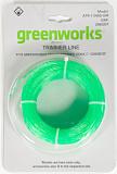 Леска Greenworks витая 2950207 (2.4 мм, 30 м, блистер)