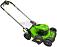 Газонокосилка аккумуляторная самоходная GreenWorks GD40LM48SP с АКБ 8 А/ч и ЗУ (PRC, BL 40В, 48 см, сталь, 4 в 1,Turbo режим, 55 л, 29.5 кг)