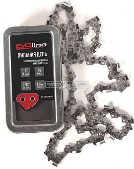 Цепь EVOline 16&quot; (3/8&quot;, 1.3 мм, Chain Nickel German Low Profile 55 звеньев)