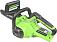 Пила аккумуляторная цепная GreenWorks G24CS25 10&quot; c АКБ 4 А/ч и ЗУ (PRC, 24В, 3/8&quot;-1.1-46E, 2.7 кг)