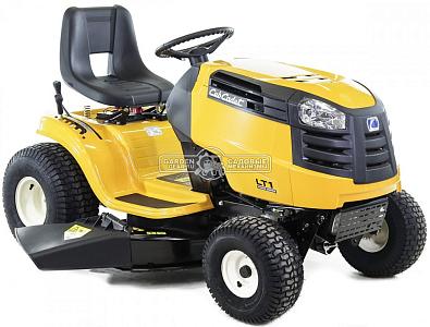 Садовый трактор Cub Cadet LT1 NS96 (USA, Cub Cadet, 439 куб.см., механика, боковой выброс, ширина кошения 96 см., 151 кг.)