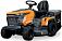 Садовый трактор Villartec MR1284H (PRC, Loncin 452 куб.см., гидростатика, травосборник 320 л., ширина кошения 84 см., 187 кг.)